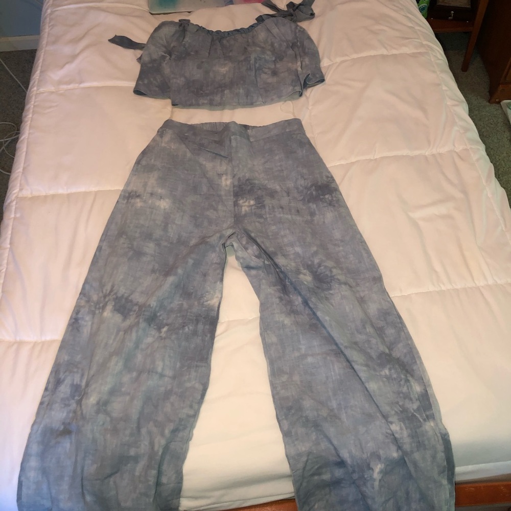 Pink Lily Two Piece Set